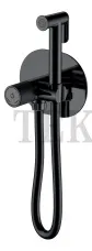 Boheme Tech Смеситель гигиенический автоматический TECH 157-B BLACK Черный матовый