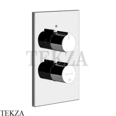 Gessi Emporio Via Manzoni Термостат для душа на 2 выхода, внешняя часть 38794-031, хром глянец