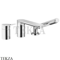 Dornbracht LISSE Смеситель на борт ванны на три отверстия 27412845-00, хром глянец