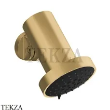 Gessi 316 SPOTWATER Душевая головка настенная, 3 функции 57269-727, Brushed Brass Gessi 316 SPOTWATER Душевая головка настенная, 3 функции 57269-727, Brushed Brass