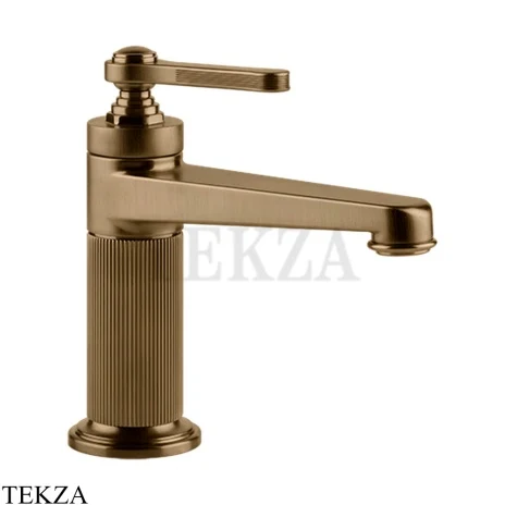 Gessi VENTI20 Смеситель для раковины, без донного клапана 65002-791, Deep Bronze Br. PVD