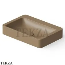 Dea Design Washbasins Раковина настольная 60х41 Solid Surface DD9025 600 2, Light Camel №2