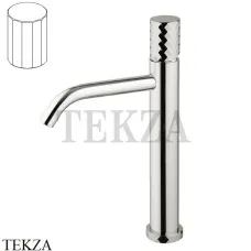 FIMA Carlo Frattini Spillo TECH V Смеситель для раковины, с донным клапаном F3031TLXSVSN, Brushed nickel
