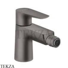 Hansgrohe Talis E Смеситель для биде, с донным клапаном 71720340, черный хром brushed