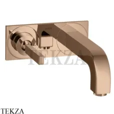 Axor Citterio Смеситель для раковины 160, внешняя часть 39112300, Polished Red Gold