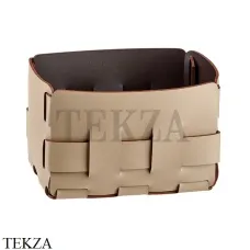 ADJ Bottega Корзина-ёмкость для мелочей 12x19 см 1012.04/06, капучино/шоколад