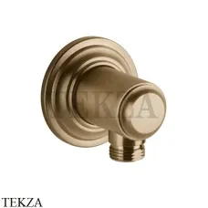 Gessi VENTI20 Вывод воды для душевого шланга 65169-726, Warm Bronze Br.