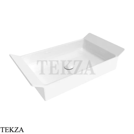 Flaminia BOX 60 раковина накладная 72,5×40×15 см, белый глянец