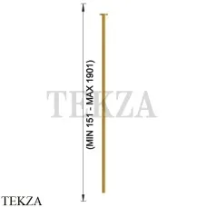 Gessi Origini ACCENT Излив для раковины потолочный, под размер 63499-277, Glossy Ocra