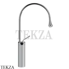 Gessi Goccia Смеситель для раковины высокий, без сливного гарнитура 33609-031, хром глянец