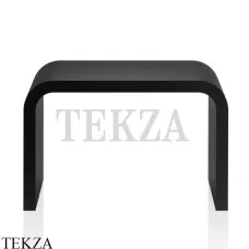 Decor Walther Stone Black SCH Душевая табуретка-подставка низкая, черный матовый