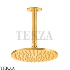 Gessi INCISO SHOWER Верхняя душевая лейка с кронштейном 58152-246, Gold PVD