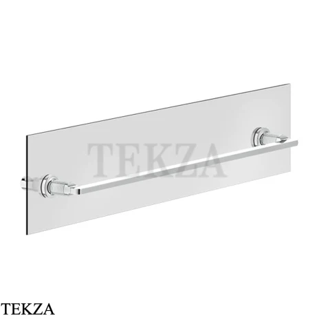 Gessi INCISO accessories Полотенцедержатель для крепления на стекло, 60 см 58617-031, хром глянец