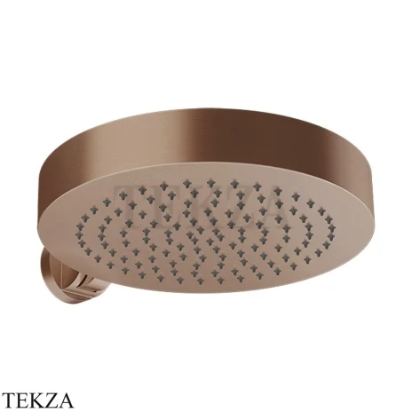 Gessi Origini MATERIC Верхний душ на колонну, поворотный 66152-708, Copper Brushed PVD
