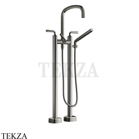 Dornbracht COYA Смеситель для ванны напольный, внешняя часть 25943414-19, Dark Chrome