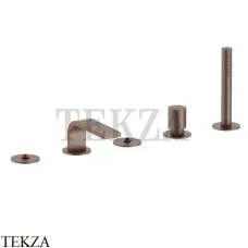 Fantini Venezia Смеситель на борт ванны с изливом (ручка отдельно) FIT, 29P9N565S, Matt Copper