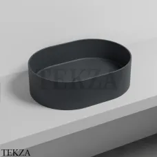 Cielo Theo Oval Раковина накладная, овал, без перелива THLAO BA, Basalto