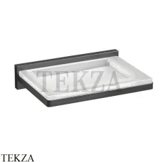 Colombo Look Мыльница подвесная, стекло матовое, B1601.GM графит шлифованный