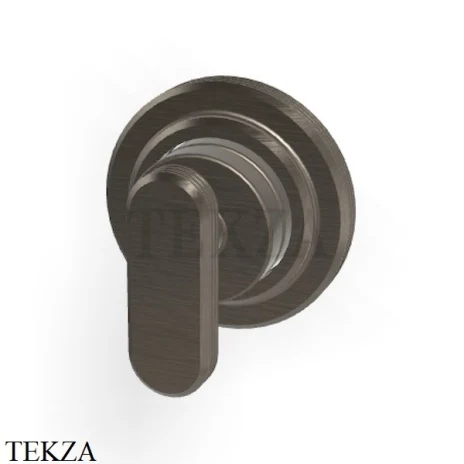 FIMA Carlo Frattini Park Line Переключатель на 2 источника, внешняя часть F1303N2CS, Brushed black chrome