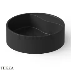 Dea Design Washbasins Раковина настольная круглая Solid Surface DD9062 450 16, Black №16 Dea Design Washbasins Раковина настольная круглая Solid Surface DD9062 450 16, Black №16