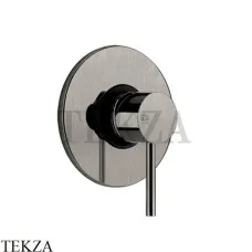 Gessi Emporio Via Tortona Смеситель для душа однорычажный, внешняя часть 18761-149, Finox Brushed Nickel