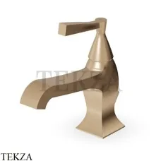 Zucchetti Bellagio Смеситель для раковины, с донным клапаном ZP3193.P31, brushed british gold PVD