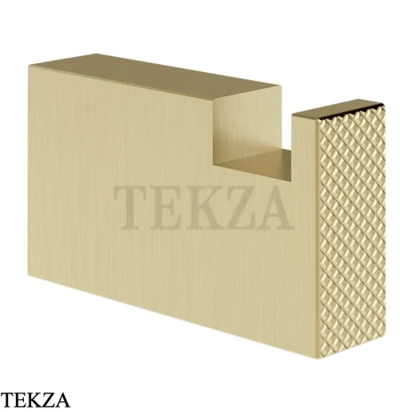 Gessi Inverso Diamantato Крючок для халата и полотенца 73621-727, Brushed Brass PVD