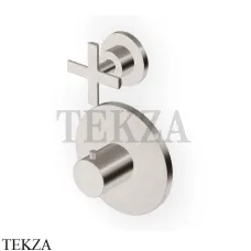 Zucchetti Gill Термостат для душа, 1 поток, внешняя часть ZGL5659 .C3, brushed nickel