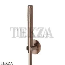 Newform Душевой комплект ручной душ стержневой из латуни 866.59.067, PVD Br. Copper Bronze