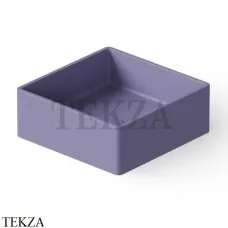 Dea Design Washbasins Раковина настольная квадратная Solid Surface DD9008 400 14, Lilac №14