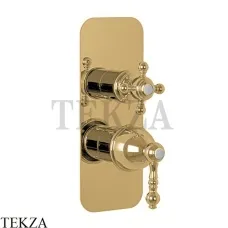 FIMA Carlo Frattini ELIZABETH Смеситель для душа, 2/3 потока, внешняя часть F5089X6OS, Brushed gold FIMA Carlo Frattini ELIZABETH Смеситель для душа, 2/3 потока, внешняя часть F5089X6OS, Brushed gold