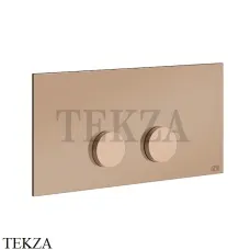 Gessi ANELLO Клавиша смыва для инсталляции VIEGA PREVISTA 54633-030, Copper глянец