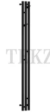 Сунержа Терция 3.0 1500х106 правый Полотенцесушитель электрический 31-5845-1511 Черный матовый