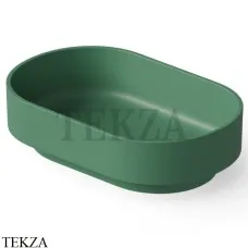 Dea Design Washbasins Раковина настольная овальная Solid Surface DD9097 560 9, Sage №9