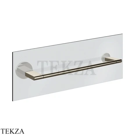 Gessi Origini Полотенцедержатель для крепления на стекло, 30 см 66511-720, Nickel PVD