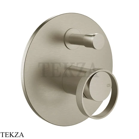 Gessi ANELLO Смеситель для душа круглый, на 2 потока 63377-149, Finox Brushed Nickel