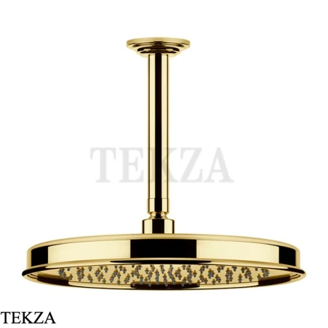 Gessi VENTI20 Верхний душ 300 с потолочным креплением 65153-246, Gold PVD