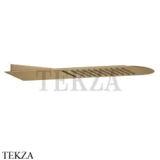 Gessi Private Wellness TREMILLIMETRI Верхний душ, 2 функции 33053-726, Warm Bronze Br