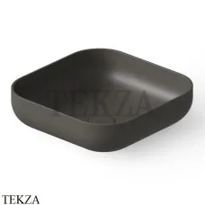 Dea Design Washbasins Раковина настольная 40х40 Solid Surface DD9102 400 5, Graphite №5