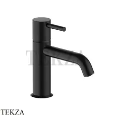 Fantini Nostromo Смеситель для раковины, без донного клапана 5013E804WF, Черный матовый