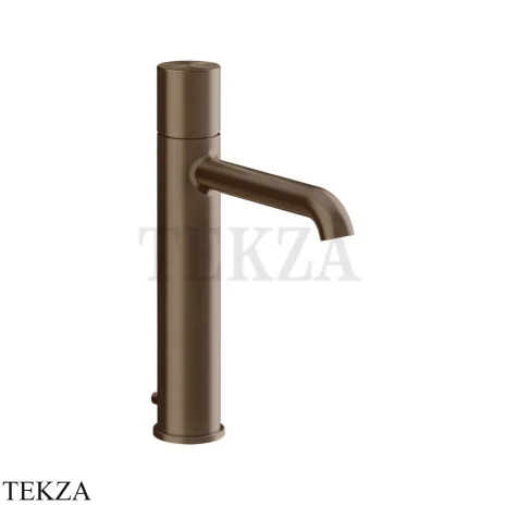 Gessi Habito UNITO Смеситель для раковины средний, с донным клапаном 70005-761, Coffee Bronze Br. PVD
