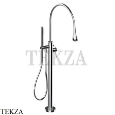Gessi Goccia Смеситель для ванны напольный, внешняя часть 33029-031, хром глянец