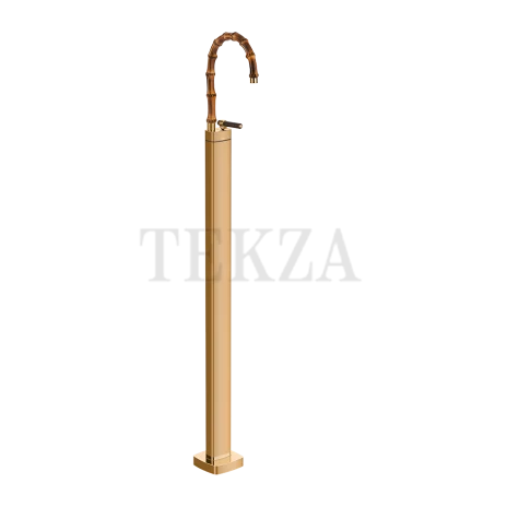 Gessi Jacqueline Смеситель для раковины напольный, внешняя часть 77295-735, бронза глянец