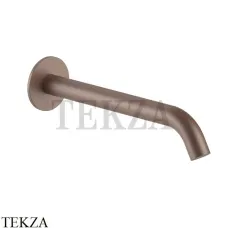 Fantini Nostromo Излив настенный для раковины 25 см 50P98431, Matt Copper PVD