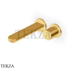 Zucchetti Todd Смеситель для раковины 170, внешняя часть ZTD673.C41, brushed gold