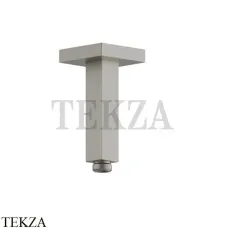 Newform Кронштейн для душа квадрат потолочный L=120 28152.M0.070, Titanium Satin