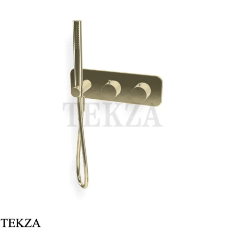 FIMA Carlo Frattini SO Смеситель для душа с гарнитуром, внешняя часть F3149WX3HL, Champagne