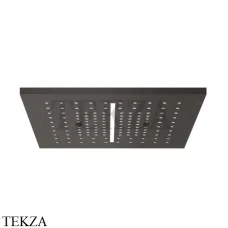 Gessi AFILO Верхняя накладная панель, 3 функции хромотерапия 57004-707, Black Metal Brushed