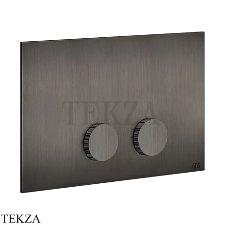 Gessi INGRANAGGIO Клавиша смыва для инсталляции Geberit Sigma 8 и Sigma 12, 54635-707, black хром Brush