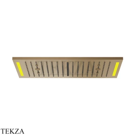 Gessi COLOUR Накладная душевая панель 300х500, 4 функции 57882-726, Warm Bronze Br. PVD